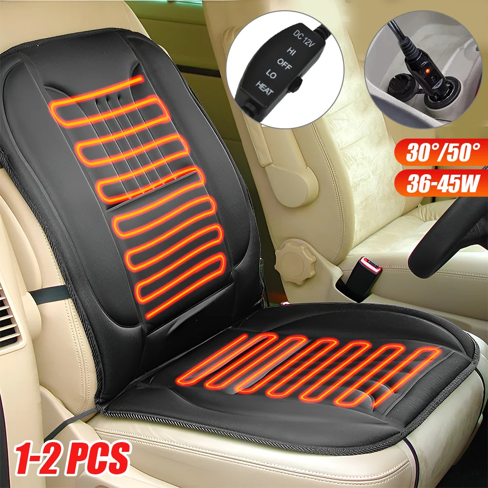 12 فولت ساخنة مقعد السيارة الفانيلا وسادة الشتاء إطالة دفئا مقعد التدفئة اكسسوارات السيارات منصات العالمي السيارات مقعد سخان غطاء #3