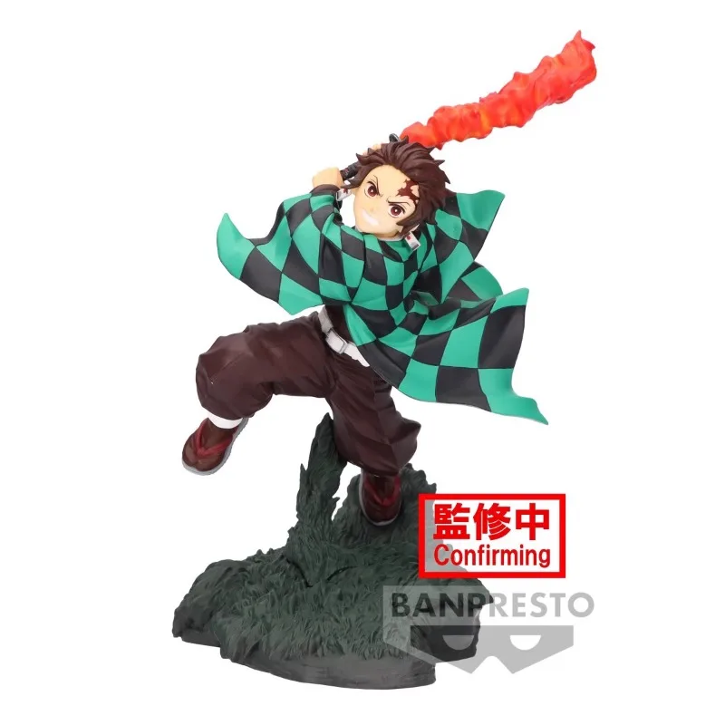 In Stock Bandai BANPRESTO Combination Battle Demon Slaye Kamado Tanjirou Anime Action Figure Toy Gift Model Collection Hobby