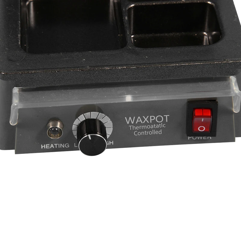 Portable Digitals Waxes Heatings Pot 3 Tri-Slot Paraffins Analogs Melter Wax Heater Labs Equipment