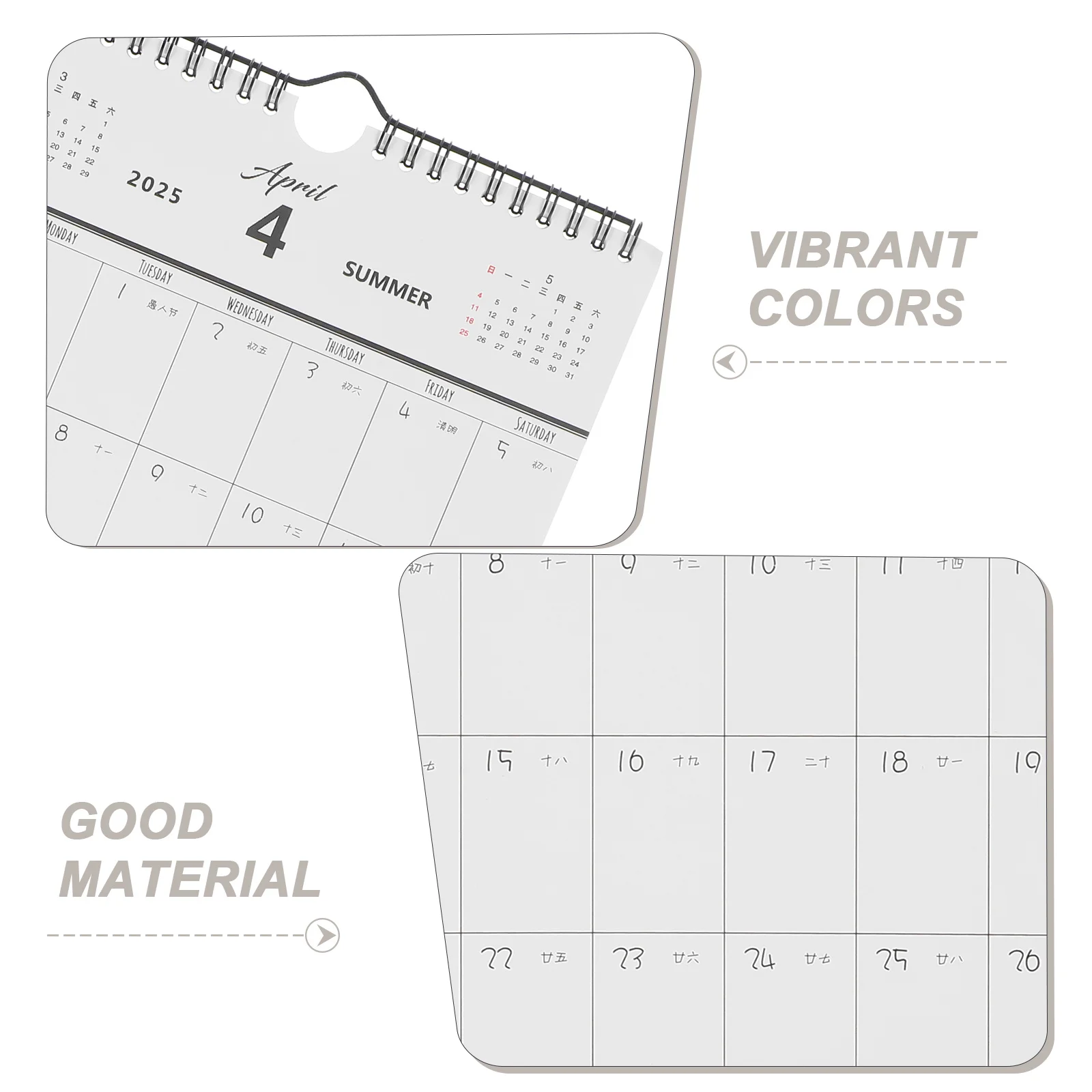 تقويم الحائط 2024.9-2025.12 متعدد الوظائف شهري واضح مطبوع معلق التخطيط ملحقات المنزل اللوازم المكتبية