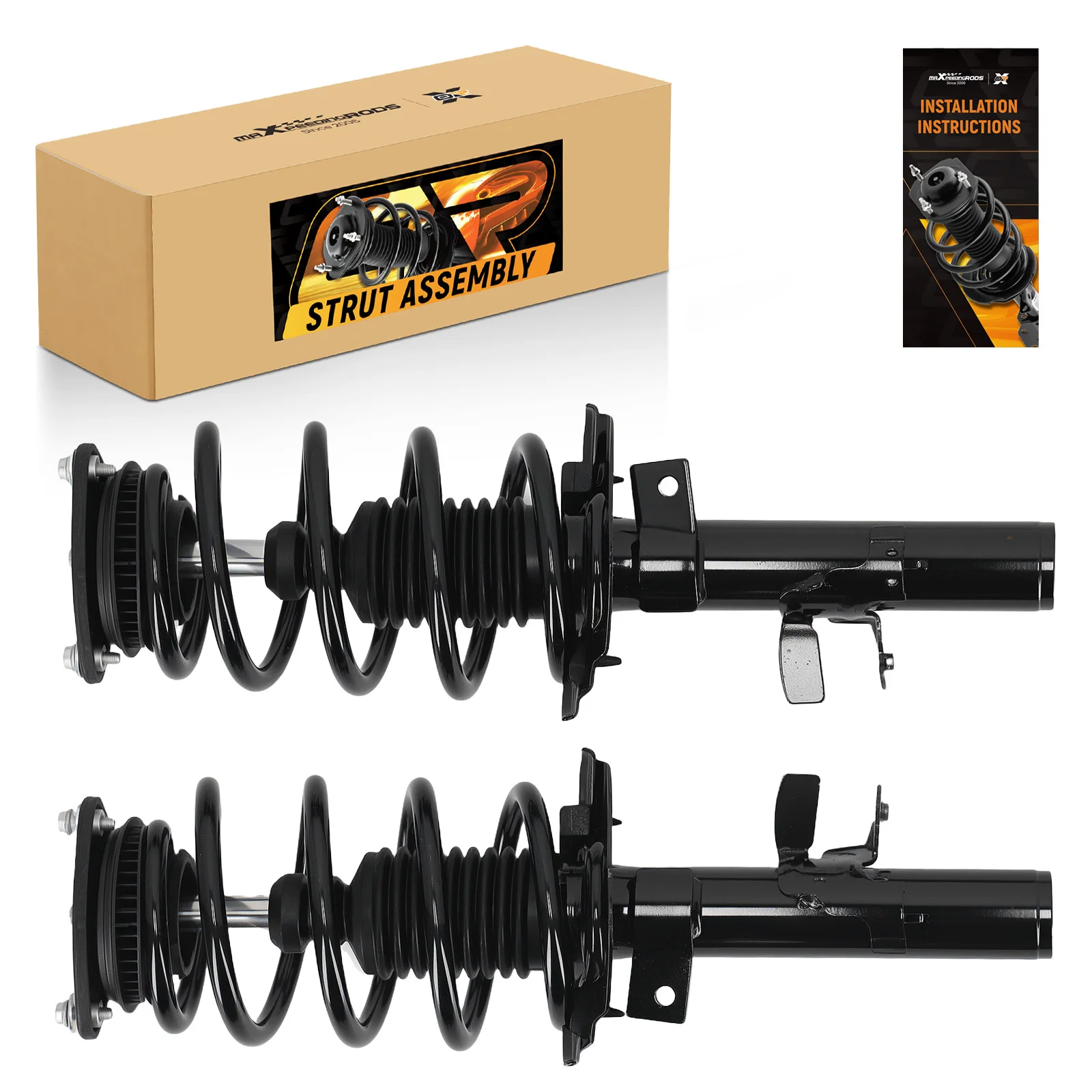 

Front Left Right STRUT ASSEMBLY Spring For Ford Transit Connect 2014-2023 1.6L 2.0L 2.5L