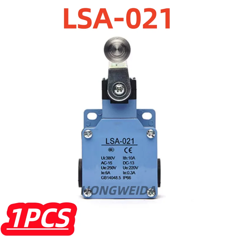 1Pcs/lot 100% New LSA-021 Silver Contact Self Reset IP66 Waterproof Travel Switch Limit Switch