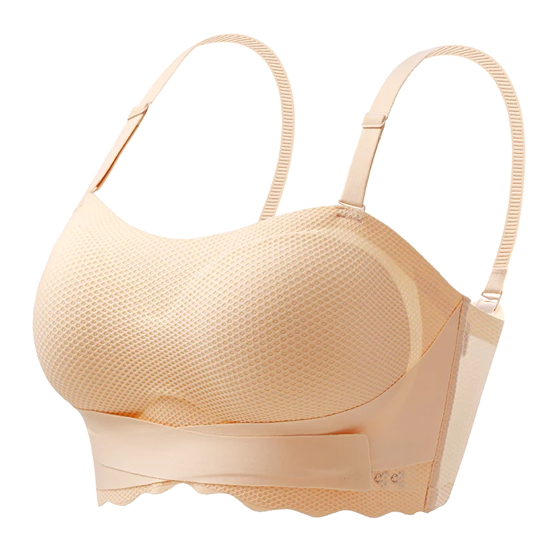 Wireless Wedding Brassiere Push Up Bras Lingerie Sexy Bralette Strapless Bras Invisible Tube Tops Seamless Breathable Bras M-6XL