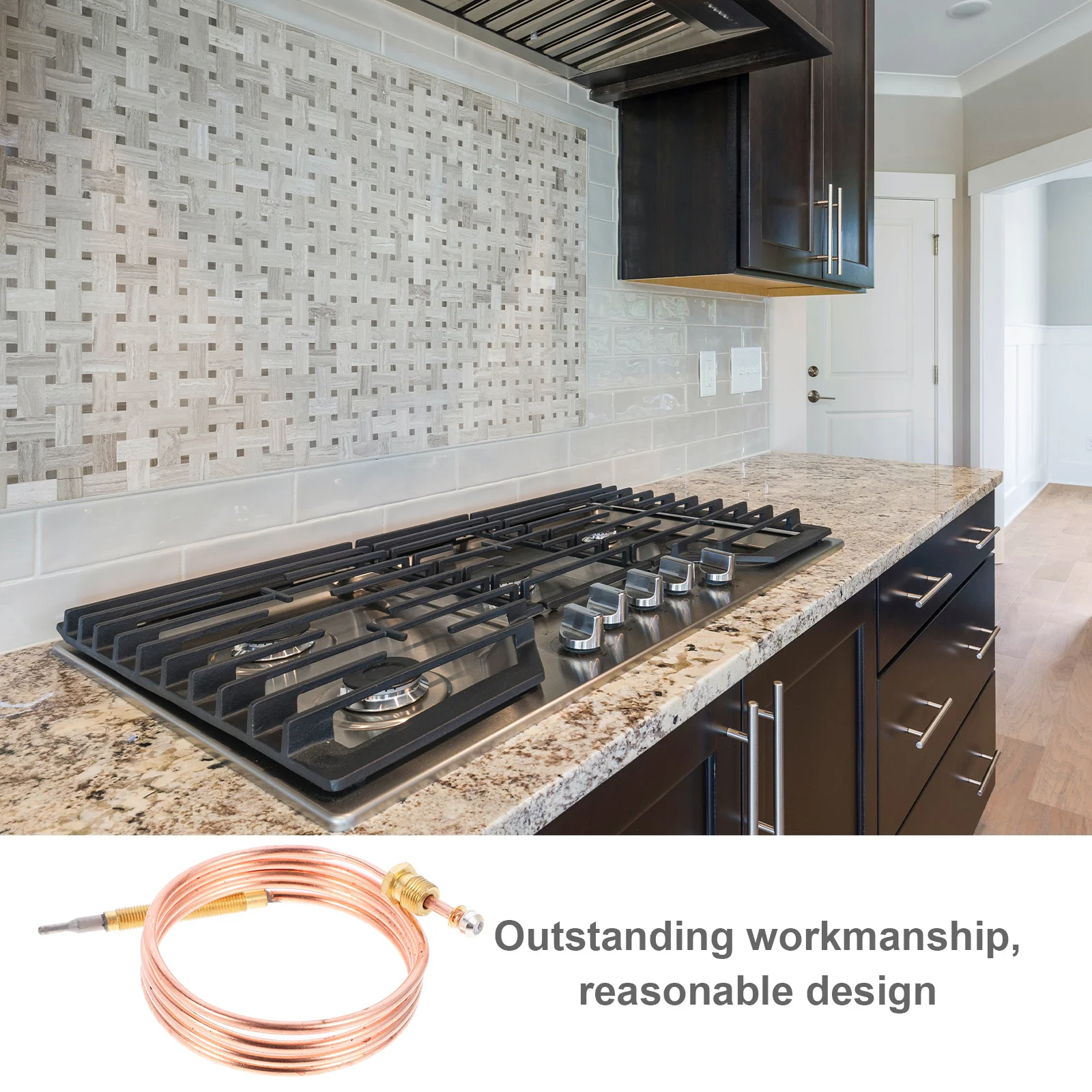 

900mm Professional Thermocouple Sensor for Fireplace Bbq Grill Stove Heater Automatic Safety Shut Off Fireplace Thermocouple