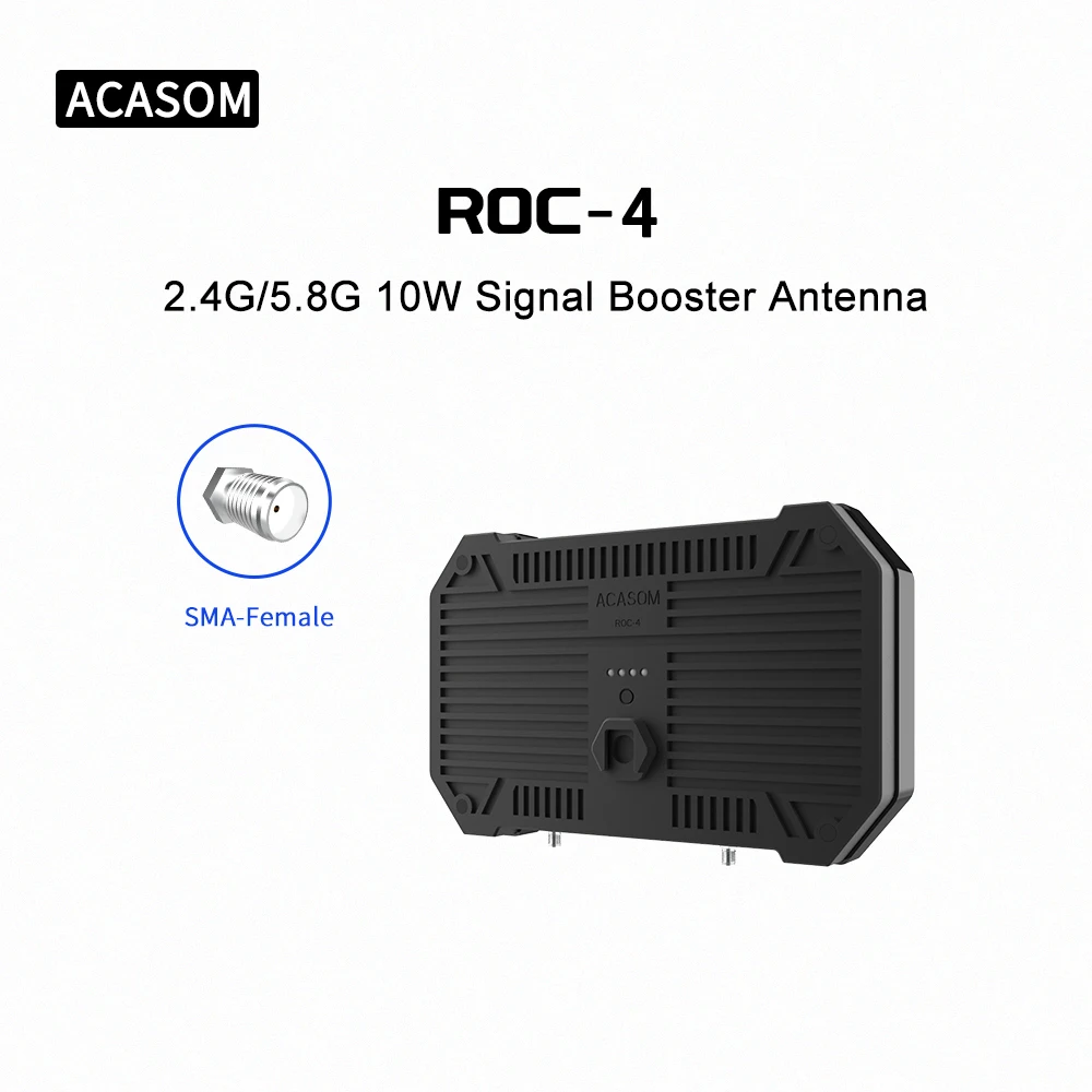 Imagem -04 - Antena de Reforço de Sinal de Banda Dupla Extensor de Alcance Controle Remoto para Quadricópteros Dji Mavic 3t Matrix e Autel 2.4g 5.8g 10w 8000mah