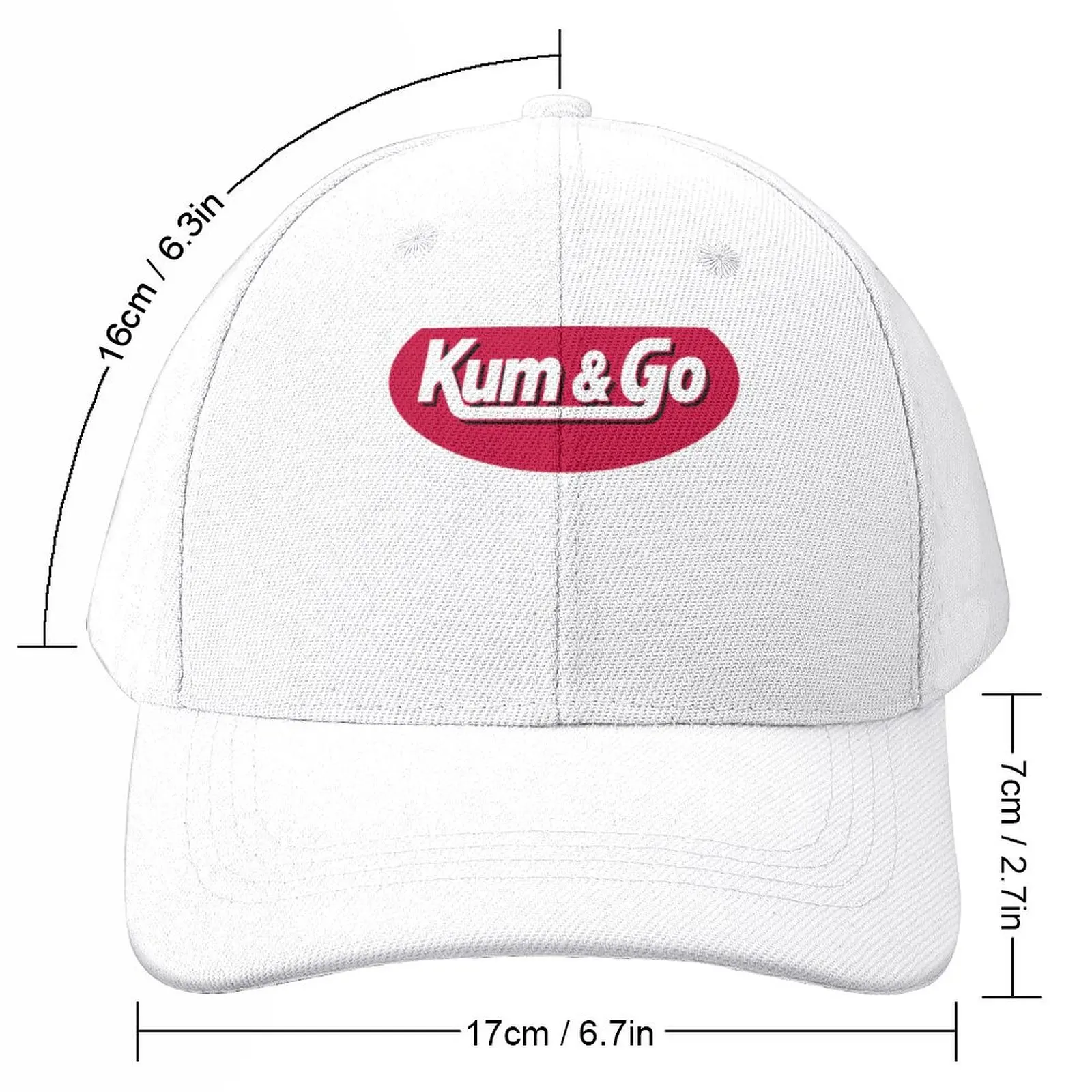 Kum And Go Logo Baseball Cap Streetwear Golf Hat Sun Hat For Children tea Hat Ladies Men's