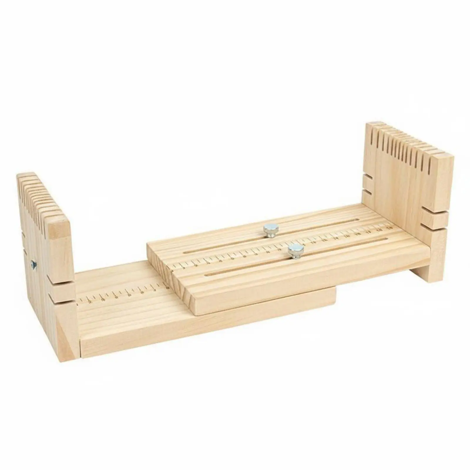 Adjustable Bracelet Jig Built-in Ruler Wooden Knotting Tool Smoothly Polished