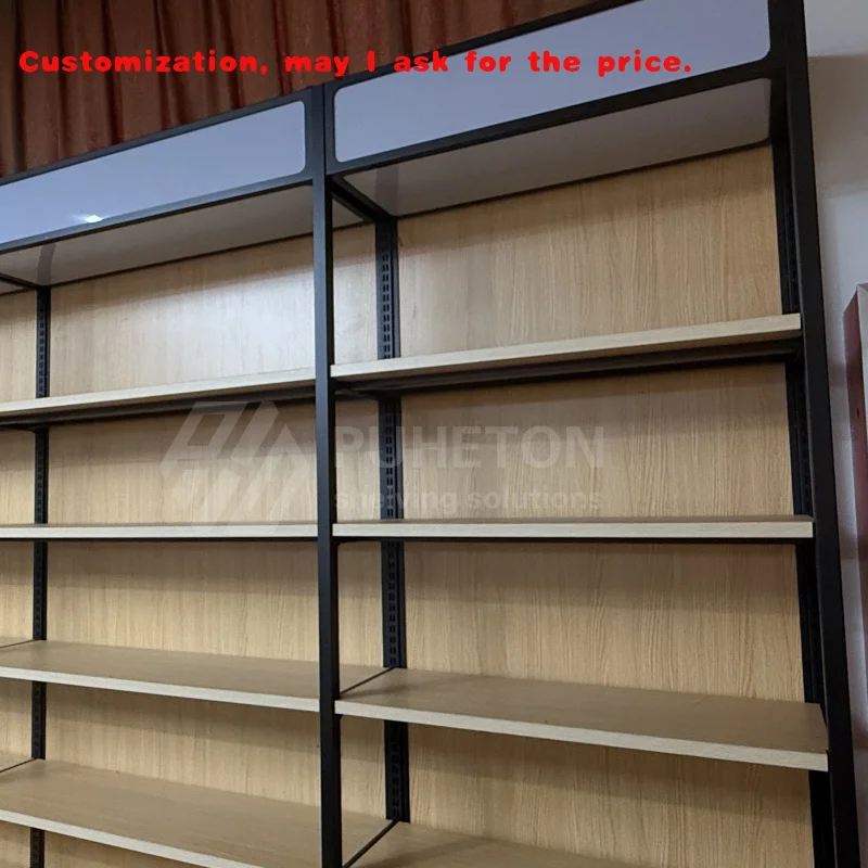 

на заказ.Односторонняя легкая металлическая витрина. Легкий косметический шкаф для матери и магазинов.