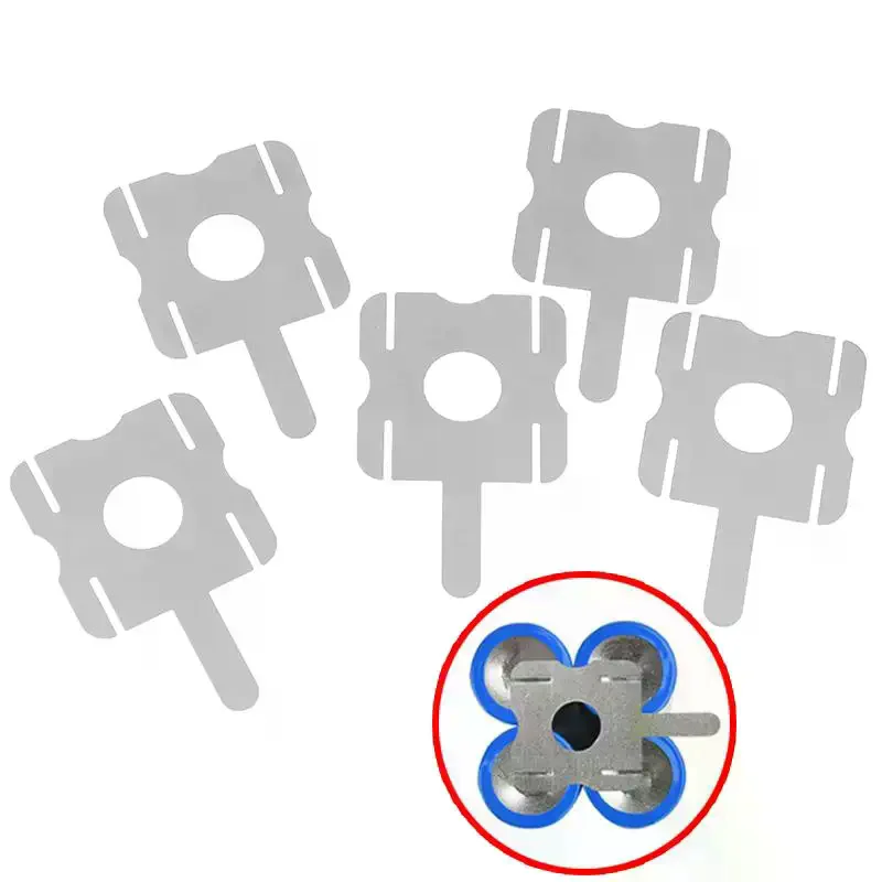50/100/250pc 4S 18650 Lithium Battery Pack Replace Spot Welding Nickel Sheet U-Shaped for Computer Battery Welding Tool