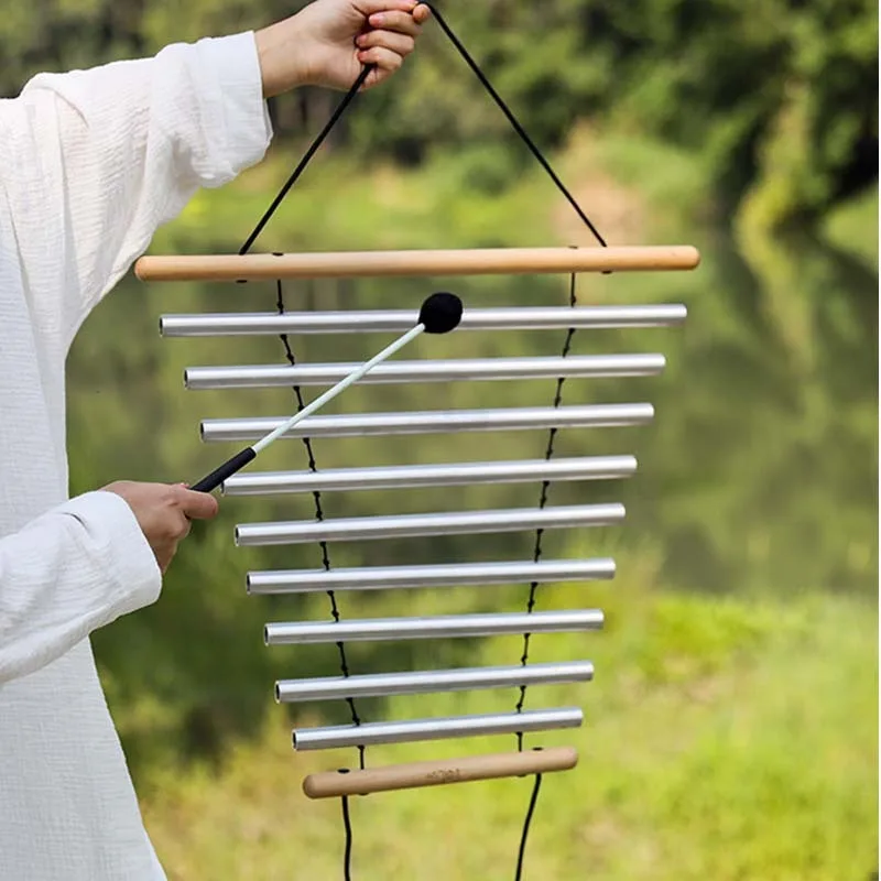 Wind Chimes Outdoor Rare Musical Percussion Instruments Meditation Vocal Tract Chime Music Bells Metal Wind Chimes Jingle