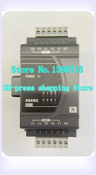 New Original DVP08XN211R PLC Digital Module ES2 Series 8DO Relay Output