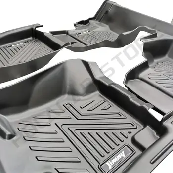 適用於鈴木吉姆尼 JB64 JB74 2019 2020 2021 2022 2023 三門車型的 5D TPE 左舵自動擋手動擋車型地毯式腳踏墊 10 最佳銷售 5D汽車腳墊 - №6