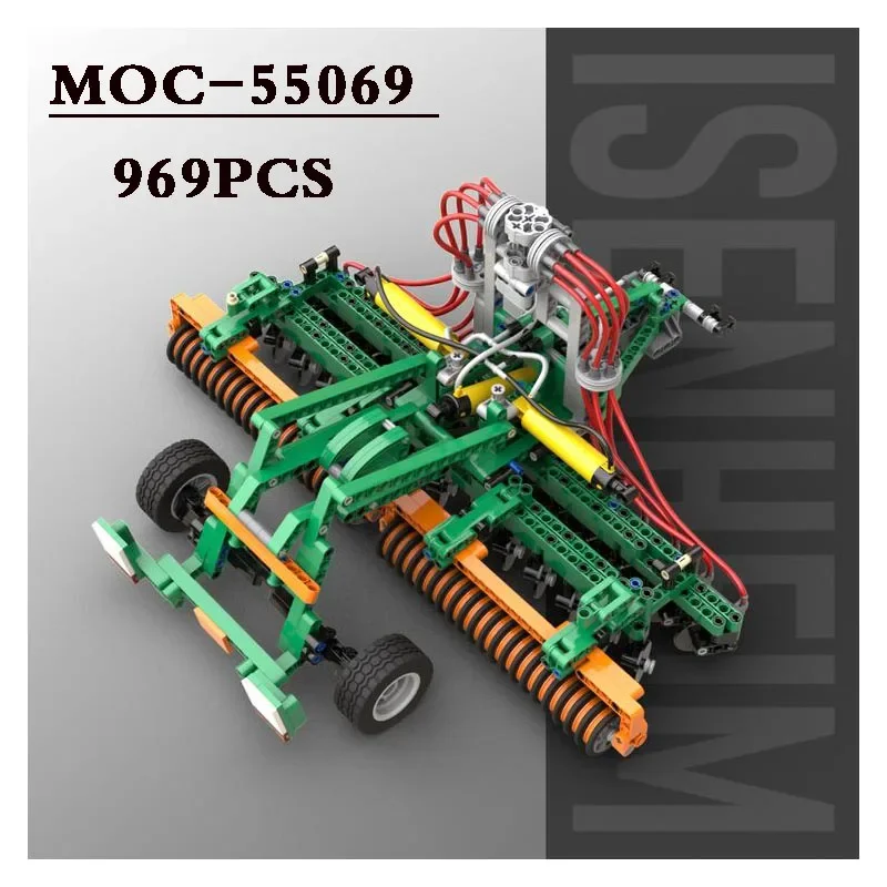 NONE MOC-47448 Traktor Reaper MOC-58337 MOC-55069 Kinder Baustein Spielzeug Kinder Weihnachtsgeschenke Geburtstagsgeschenke DIY Spielzeug 6