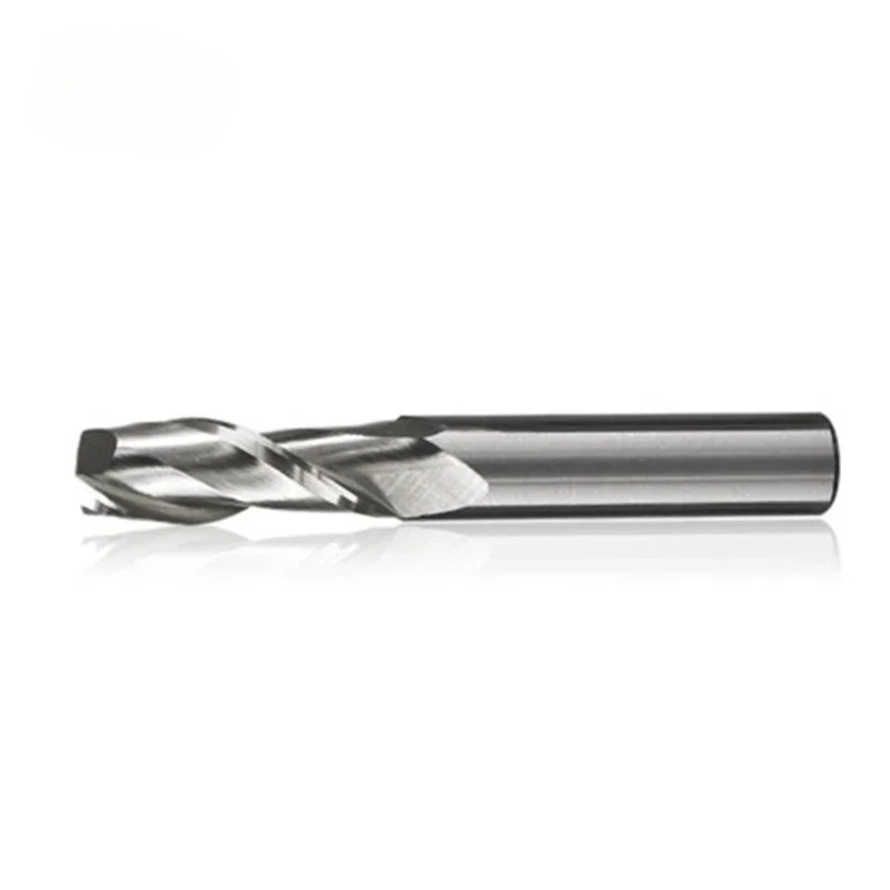 NOWOŚĆ Frez końcowy z białej stali 2 gniazda 1 mm ~ 20 mm 4 mm 6 mm 8 mm 12 mm Tokarka CNC z frezem do metalu chromowanego 1,5 mm