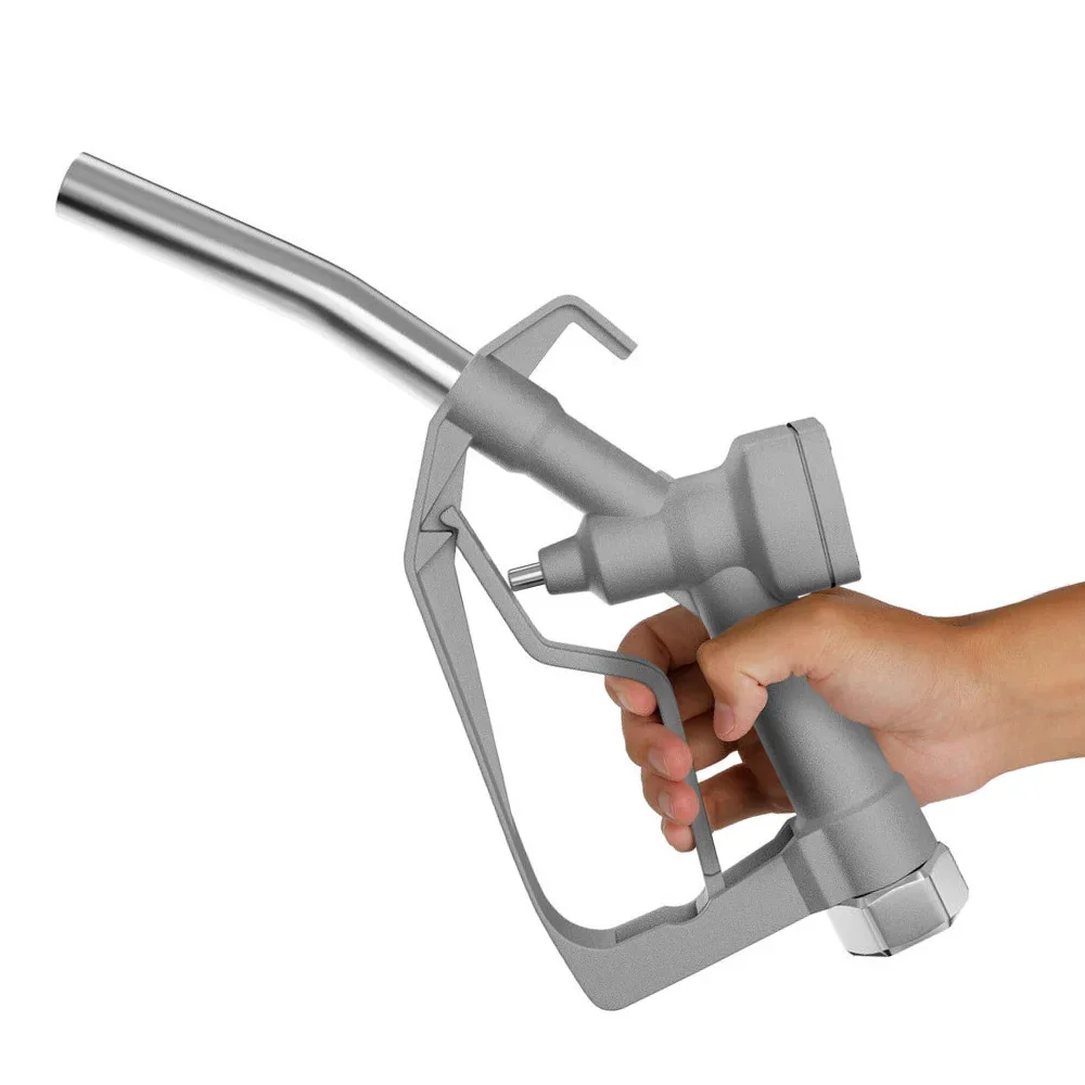 Pistola de repostaje diésel con dispensador de aceite combustible Manual de 3/4" con boquilla de aleación de aluminio