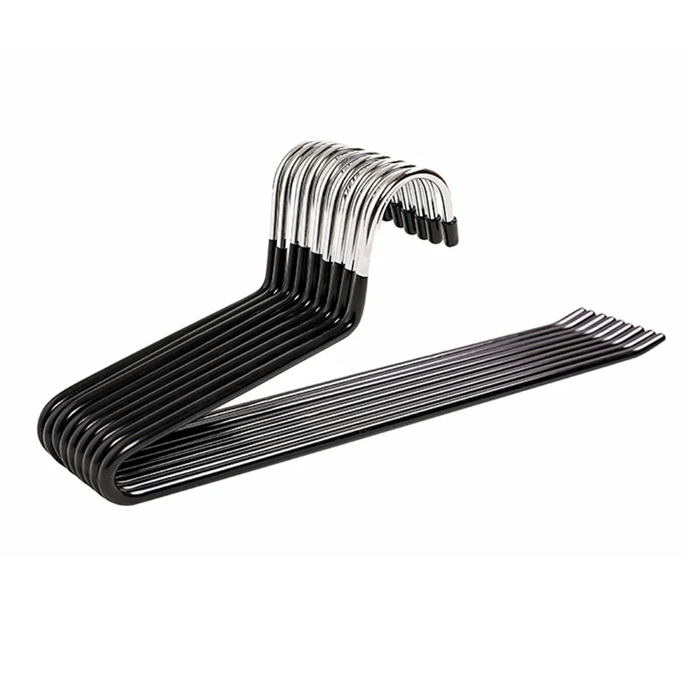 

For Laundry Room Colored Hangers Metal Hangers 18*30*2cm Colorful Hangers For Towels Efficient Closet Organization