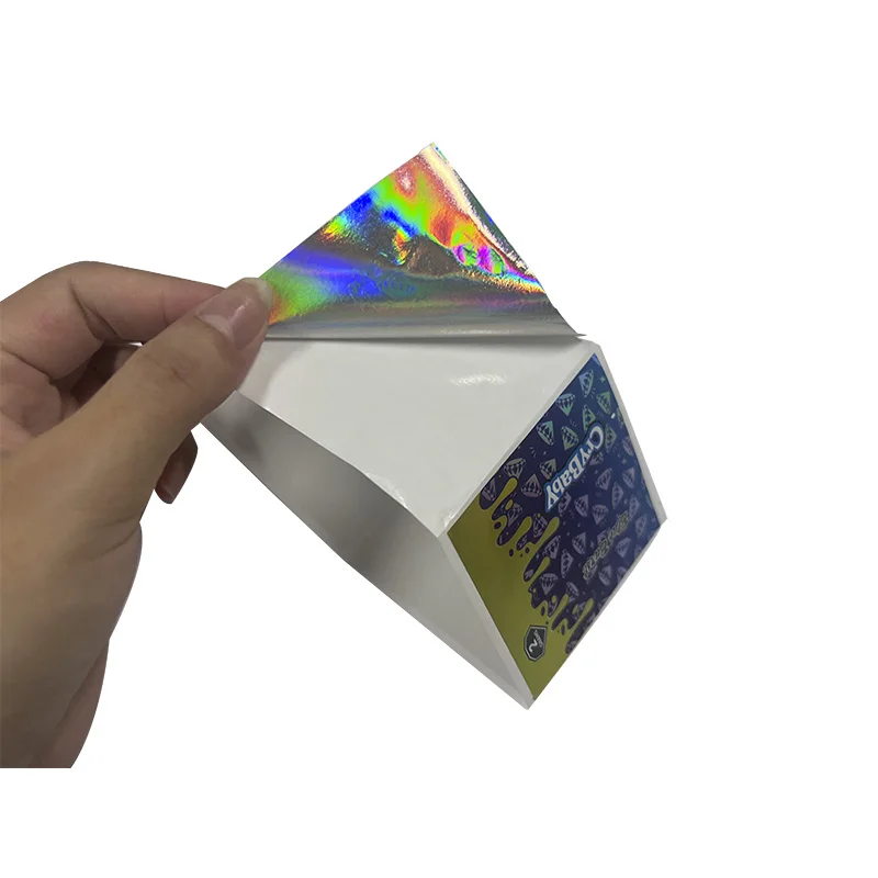 custom.Custom Recyclable/Biodegradable Adhesive Sticker Embossed Metal Perfume Packaging Foil Made Paper Trademark Bra
