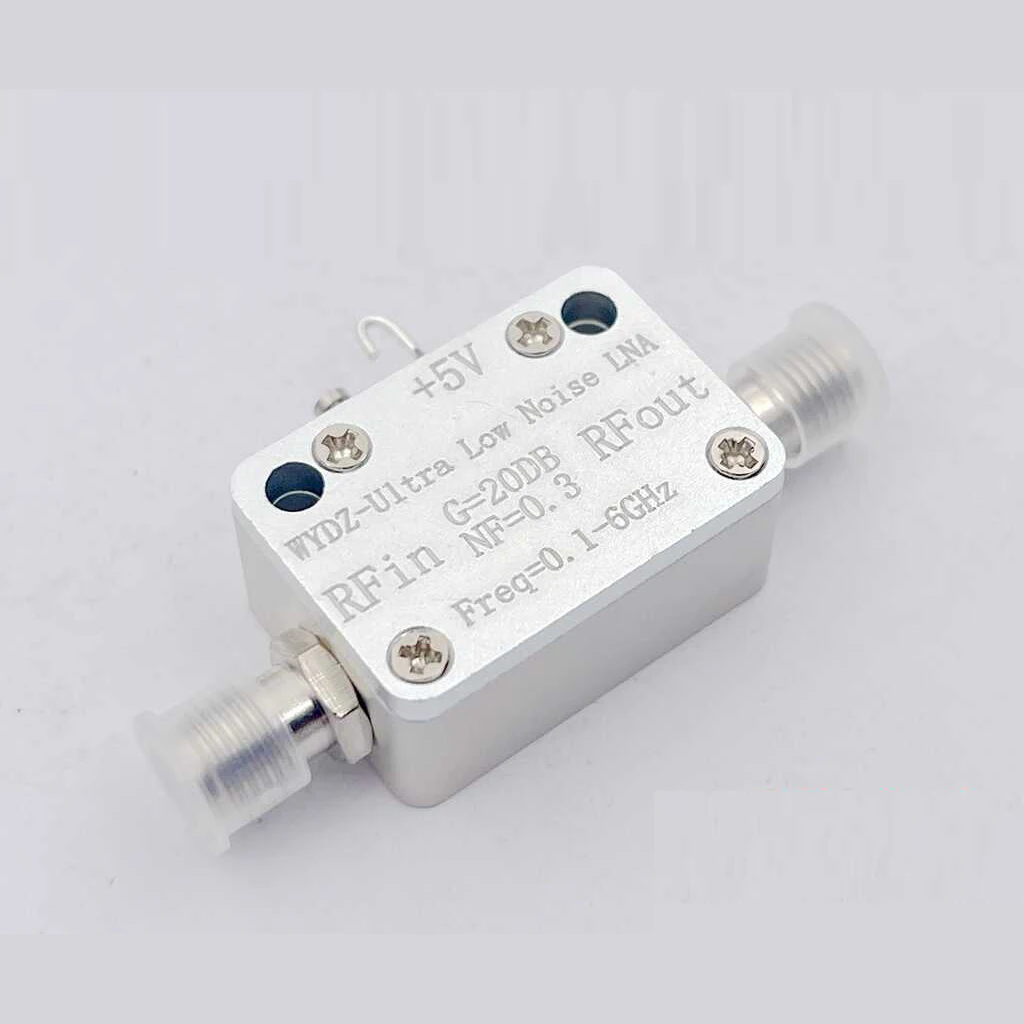 Imagem -03 - Amplificador de Potência Lna Sistema Receptor de Sinal de Unidade rf Rádio fm 20db nf 0.3 Vhf Uhf s l c 100mhz6ghz 100 db