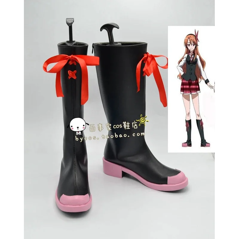 

FC6Anime Chelsea Cosplay Shoes Chelsea Cosplay Long Boots Women Men Halloween Role Play Cos Prop@FC8！