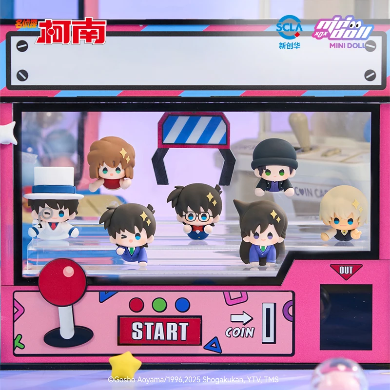 

Аутентичная мини-кукла Детектив Конан серии Wow Doll Paradise Series Магнит на холодильник Слепая коробка Коллекционные игрушки Модный подарок-сюрприз