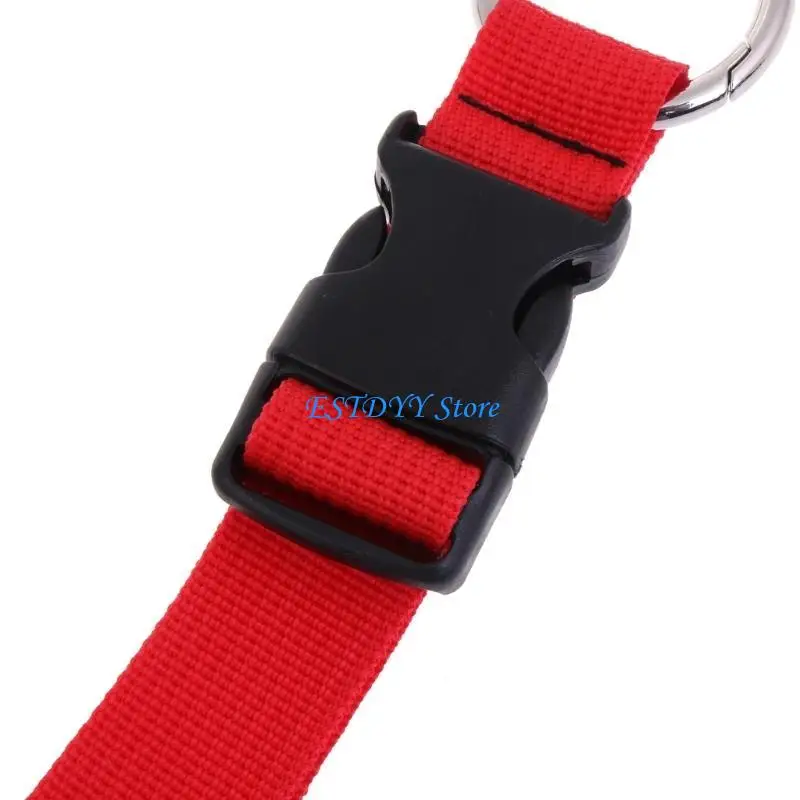 G6DE Luggage Strap Coat Holder Grippers Backpack Circle Hook Adjustable Belt Travel