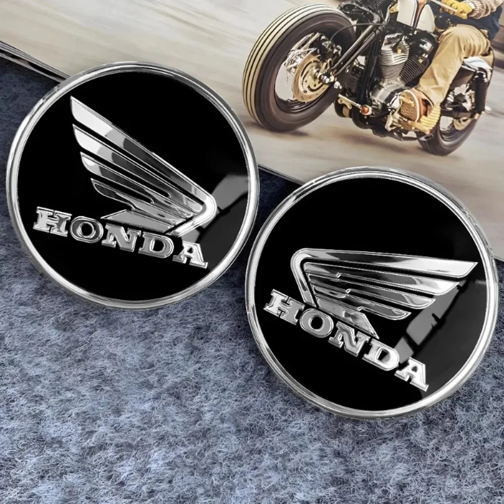 Naklejka na zbiornik paliwa Honda Motorcycle Circular Logo 3D Stereoscopic, odpowiednia do CBR600RR/CBR1000RR/CB190SS Pcx125 Cb650r