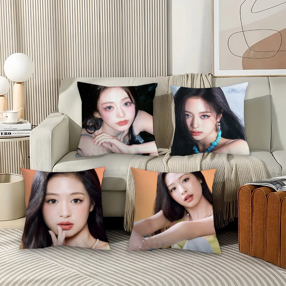Korean singer A-Ahyeon  Pillow Case Office Cushions Suitable For Sofa Car Bedroom Decorative Cushion Cover