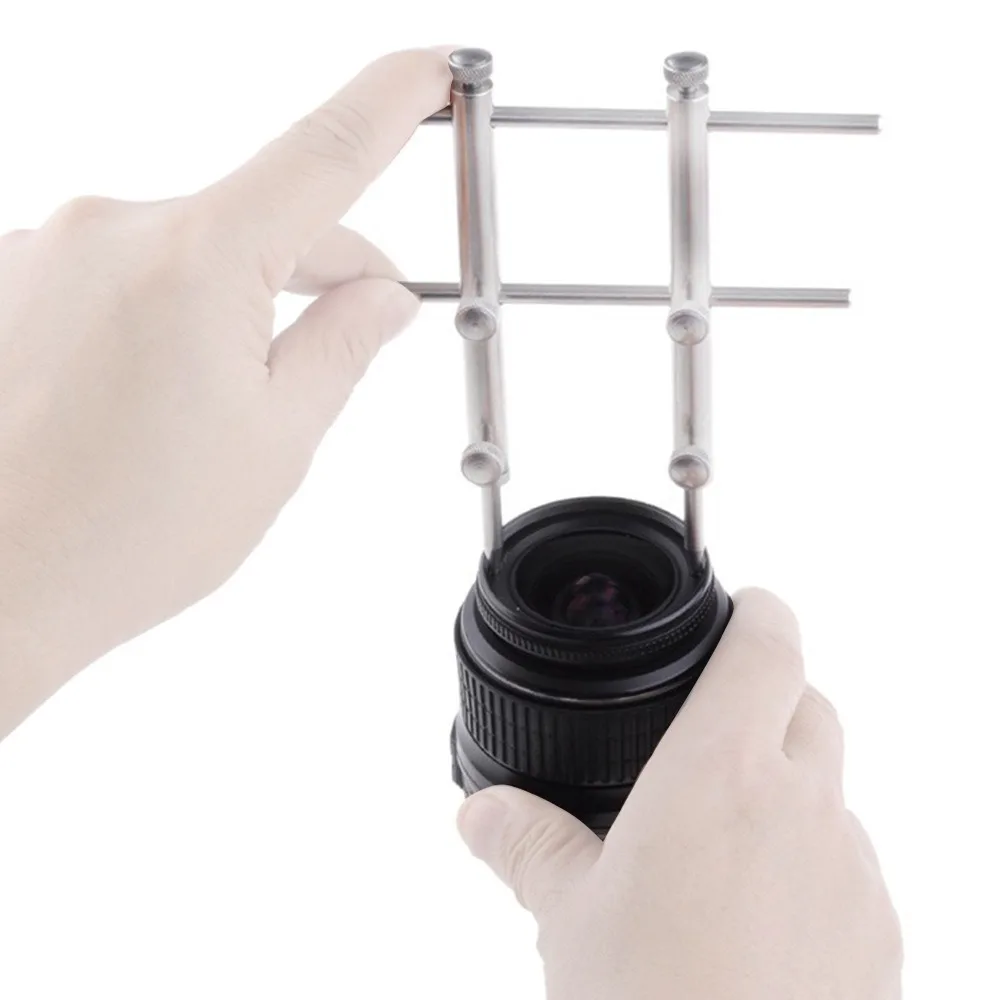 1Pc Camera Lens Repair Kit with Removable Flip Box Wrench Professional DSLR Lens Removal Tool Accessory