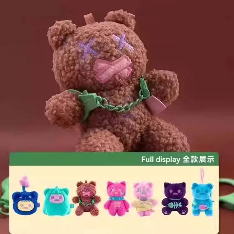 ShinWoo Baddy Bear Town Series Plush Blind Box Toys Cute Action Figure Model Surprise Mystery Box Pendent Ornament Girls Gift