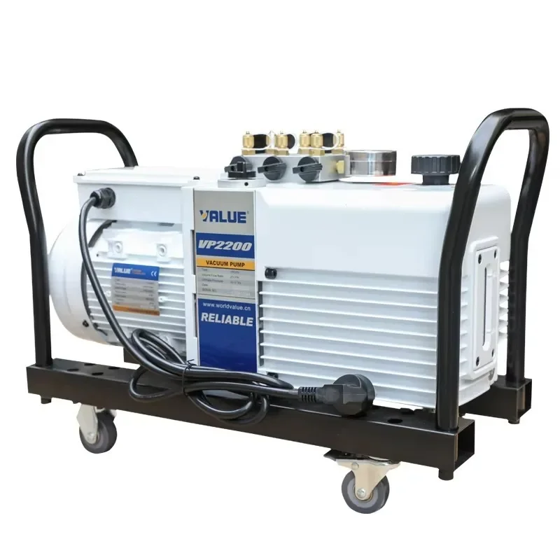 

VALUE VP2200 36m3/h 2 Stage Rotary Vane Large Refrigeration Vacuum Pump HVAC AC Vacuum Pump for Air Conditioner