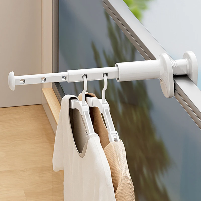 Travel Drying Rack Portable Travel Travel Hotel Indoor Folding Hanging Clothes Rack No Punching Telescopic