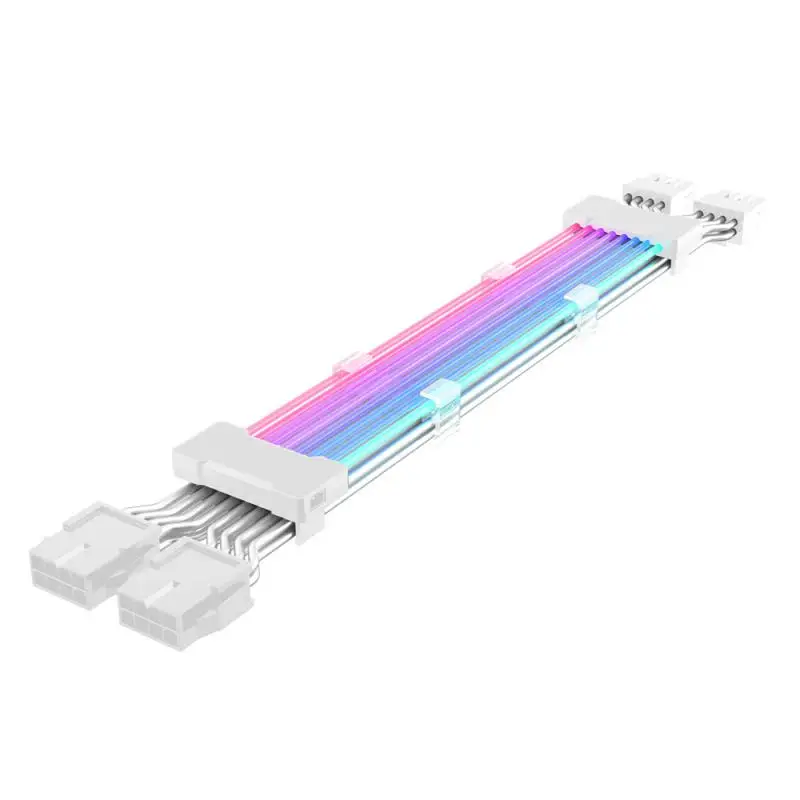 Gehäuse verlängerung RGB-Kabel 5V 24pin Argb Beleuchtungs streifen Streamer Transfer adapter Computer Motherboard Netzteil Farb linie