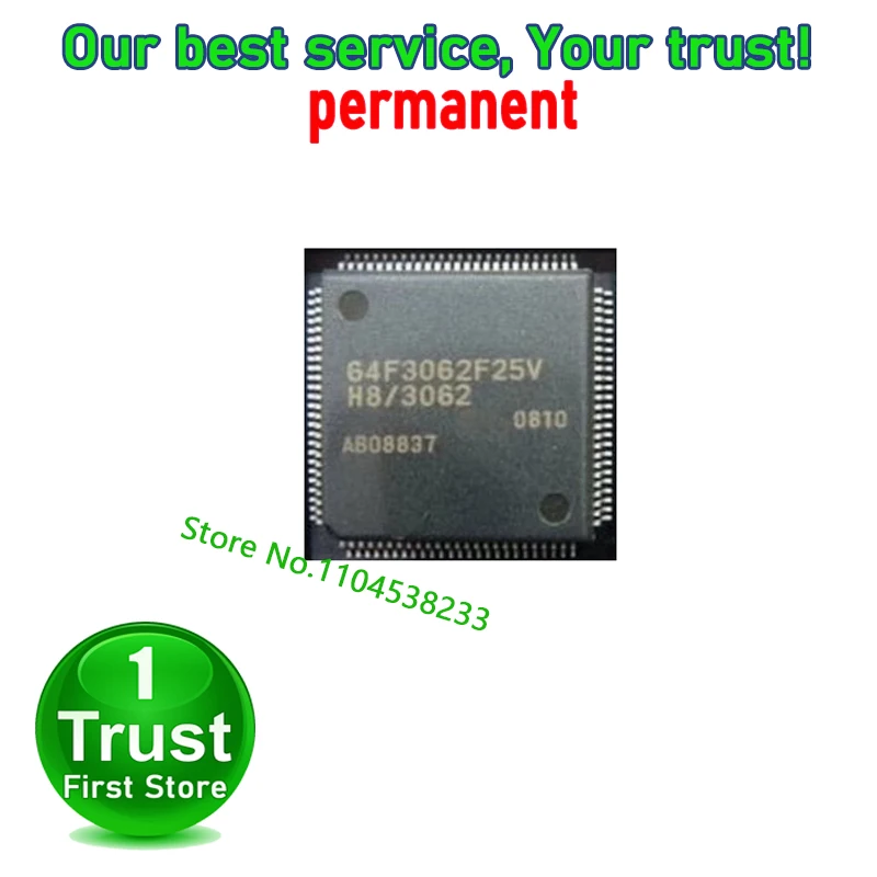 HD64F3062F25V HD64F3062F25 1PCS/LOT  HD64F3062F QFP  Trust First   in stock