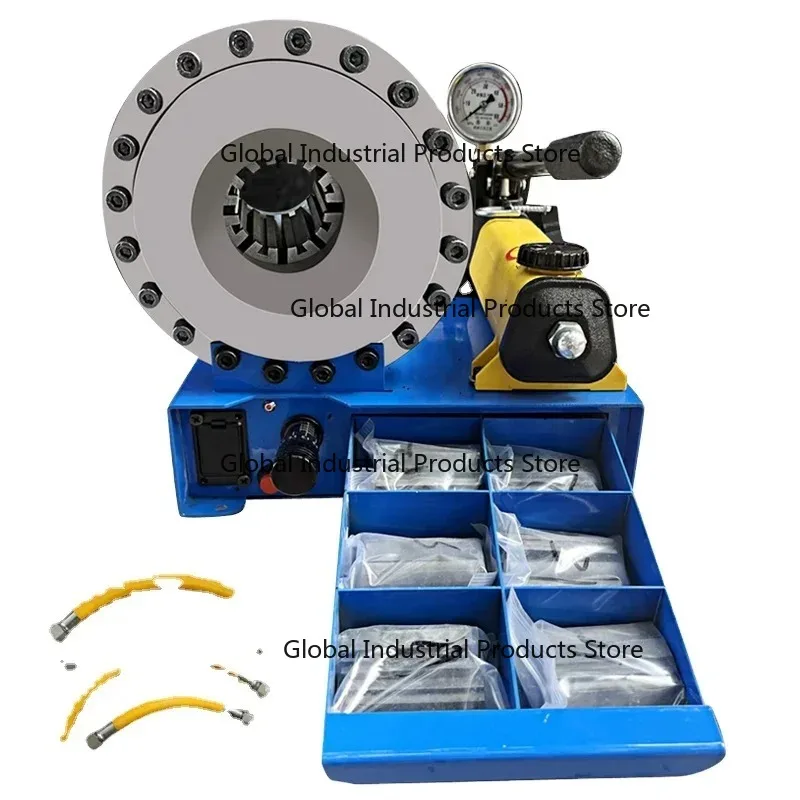 Electric Hydraulic Hose Crimper Machine Power Style International Standard Pipe Pressing Crimping Tool for Hydraulic Hoses