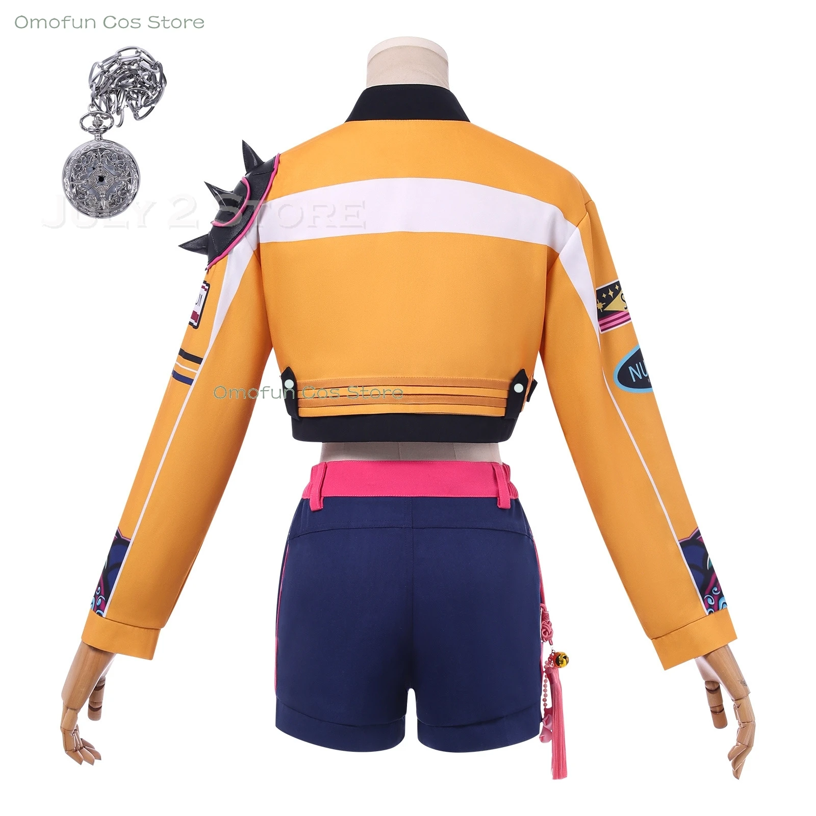 Disfraz de K-Pop Rumi Zoey, peluca de cazadores de demonios, ropa de escenario para mujeres, grupo de Halloween para niñas, Huntrix Idol, traje de juego de rol, película