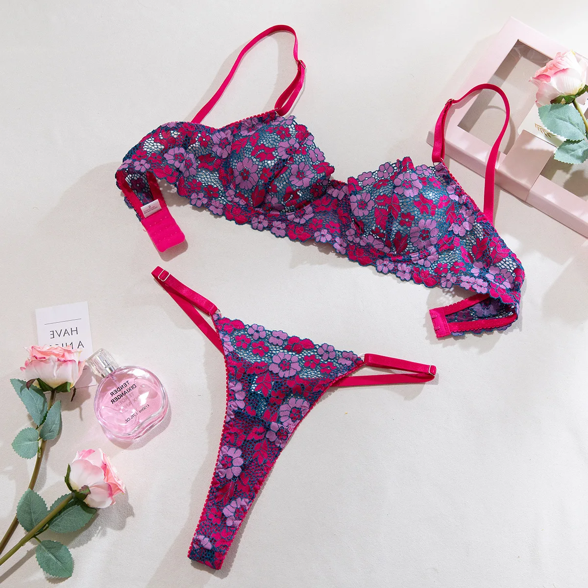 Underwear - Ensemble de lingerie sexy en dentelle