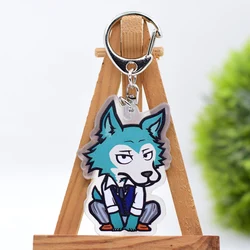 Cute Animals Keychain 6 Styles Arcylic Cartoon Figures Keyrings Kawaii Accessories