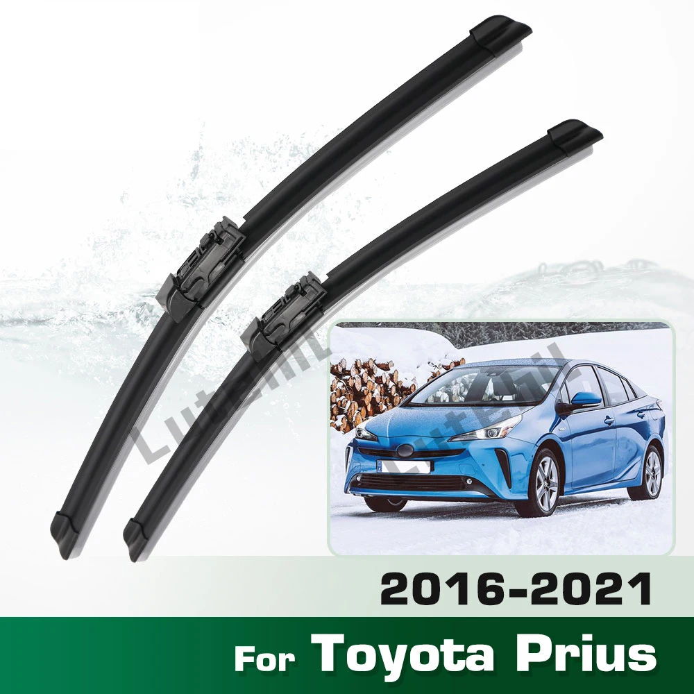 

Для Toyota Prius XW50 2016-2021 2017 2018 2019 2020 стеклоочиститель передние щетки стеклоочистителя лобовое стекло щетка для окон 26 "+ 16"
