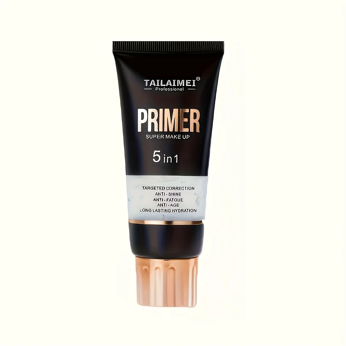 Waterproof Base Transparent Gel Makeup Primer - Full Coverage Matte Foundation With Color Retention, Natural Avocado And Rose Ex image 3