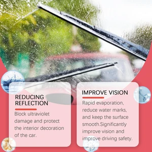 Automotive oil film cleansing avoids rain and fog universal glass cleaning plate improves water repellent clarity 8 Main Automotive Sales - №8