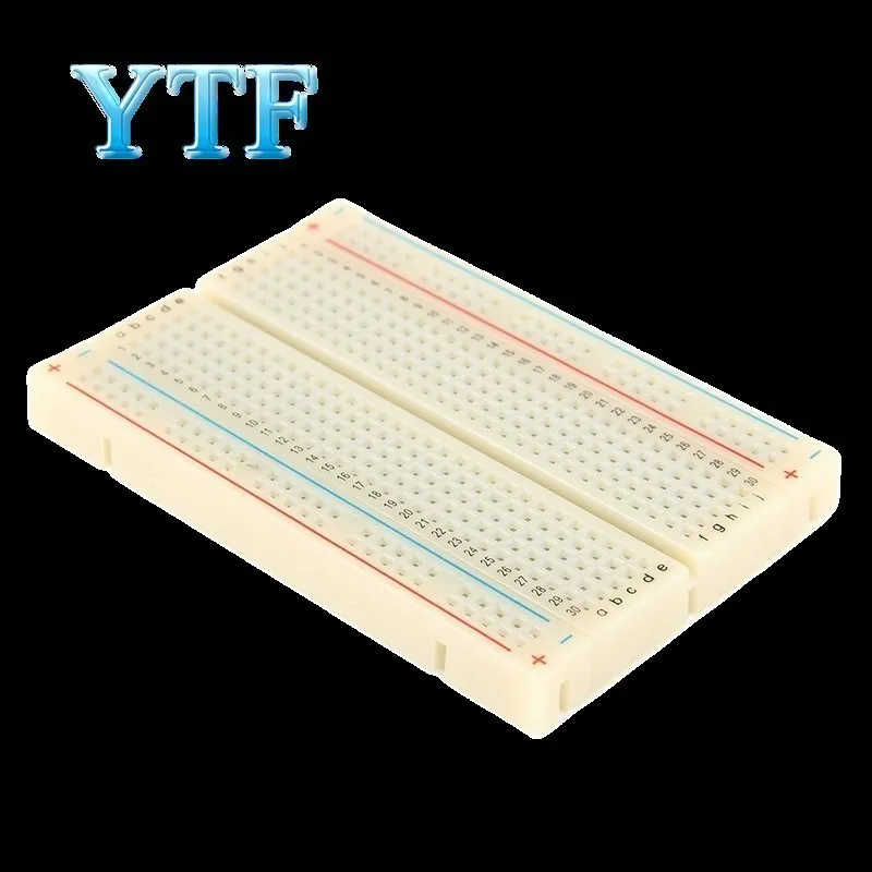  Extended DIY Kit (Connector + Premium 400 Hole Breadboard + GPIO Adapter Plate)  for Raspberry Pi 4 3 B+