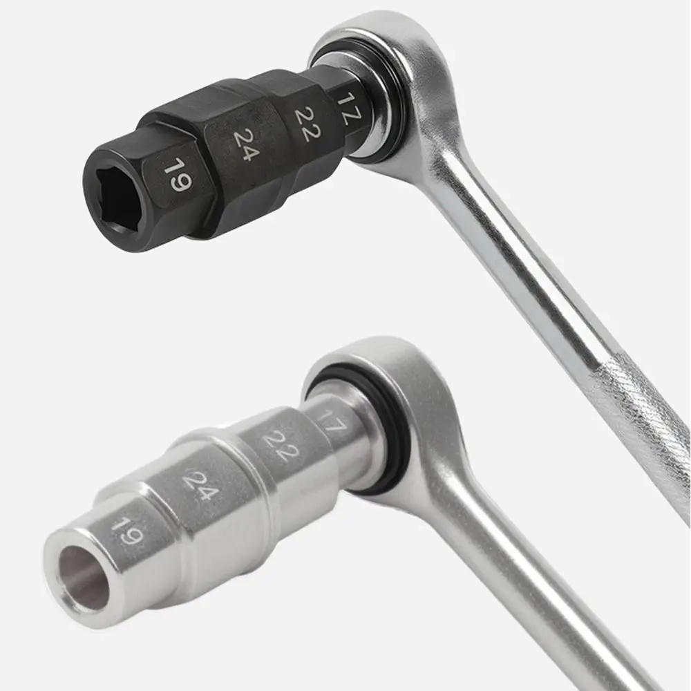 

17/19/22/24 мм розетки для мотоциклов, шестигранный инструмент для оси, антикоррозийный сверхмощный инструмент для снятия колес, многофункциональный, простой в использовании