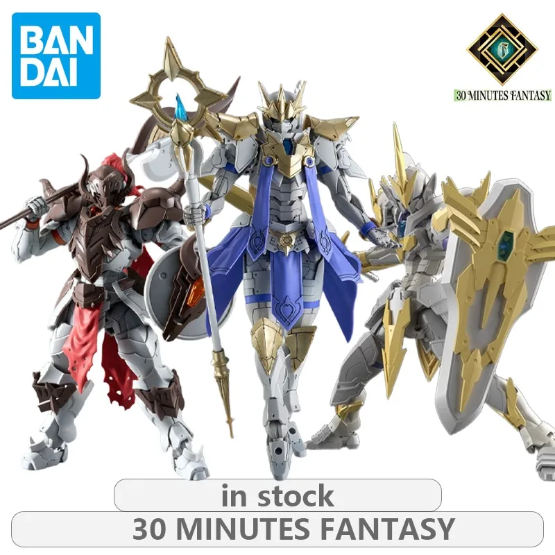 

Оригинальный профессиональный набор BANDAI серии MINUTES FANTASY-30 — Bishop Libel, Warrior Liebert собрать модель для сбора