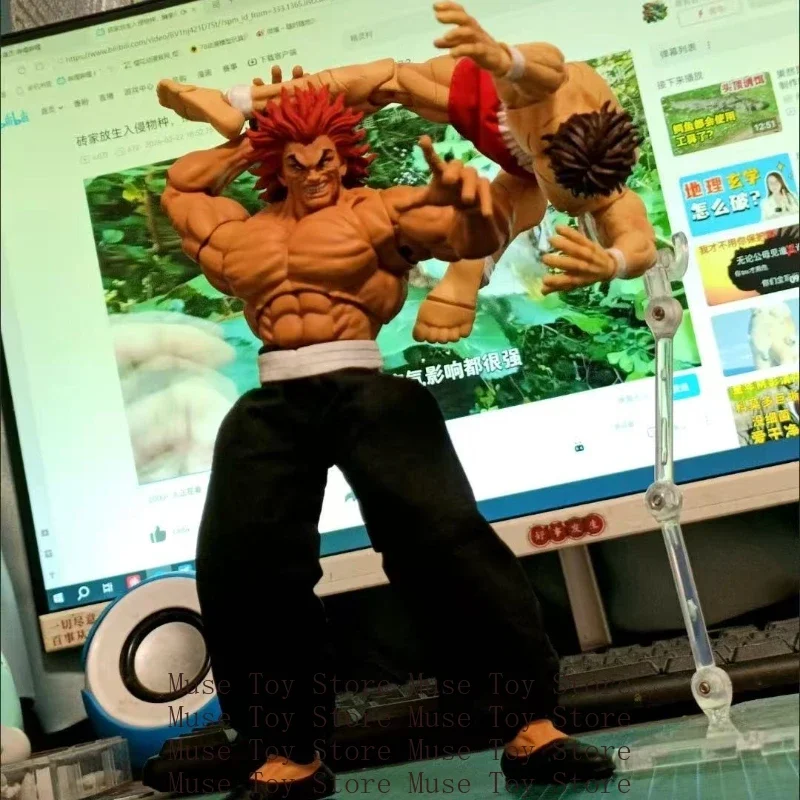 Storm Toys St 1/12 Hanma Yujiro Baki Hanma Figurka Akcji Ko St Storm Toys Syn Ogry Baki Hanma Model Zabawki Prezenty Urodzinowe