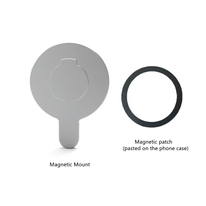 وحدة مغناطيسية قوية محول تركيب مشبك Magsafe لـ DJI Osmo Mobile 7 / OM6 / OM 5/OM4 SE ملحقات الهاتف المحمول Gimbal