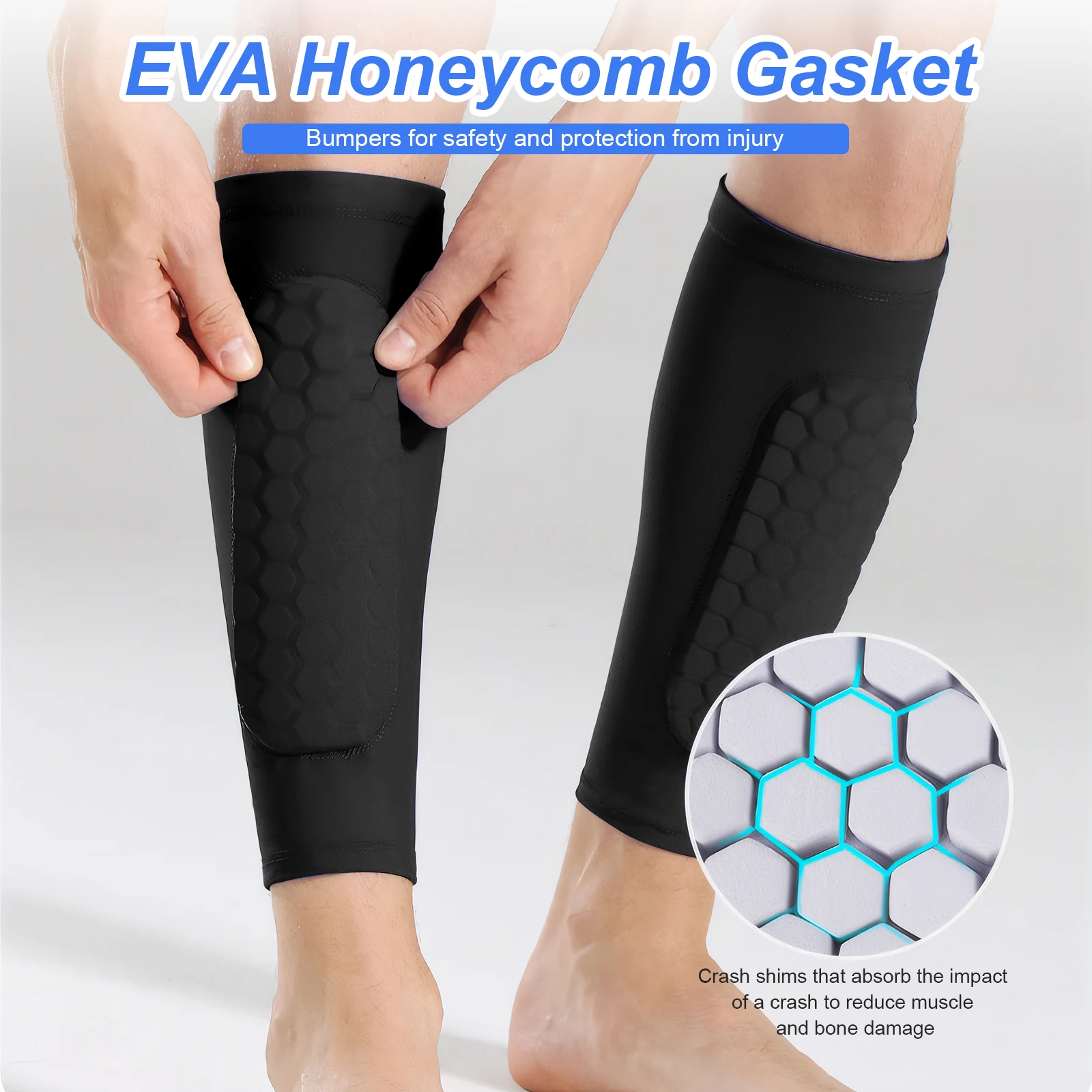 وسادات واقي البشرة لكرة القدم، وسادات قصبة الساق لكرة القدم، مريحة وخفيفة الوزن، معدات واقية للساق للأطفال والأولاد والرجال