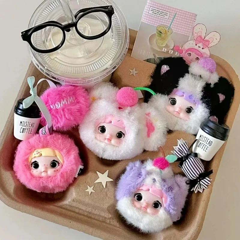 

Nommi Baby Sweetness 100% слепая коробка Kawaii Mibao виниловые плюшевые загадочные игрушки сумка-сюрприз с подвесками для кукол аниме V9 Mibao V3