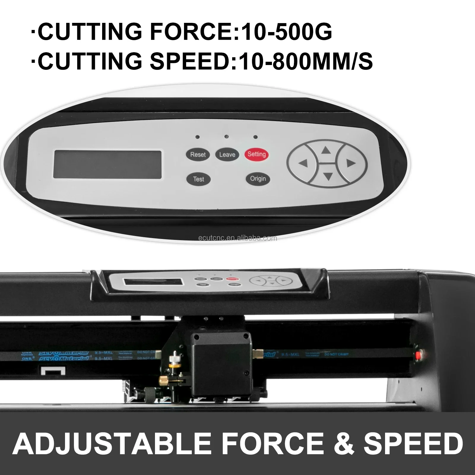 Plotter Cutter Stability Cutting 720 Mm Vinyl Cutter Plotter With Aliuminu Stand 28 Inch Basic Flat Cutting Plotter SK-720