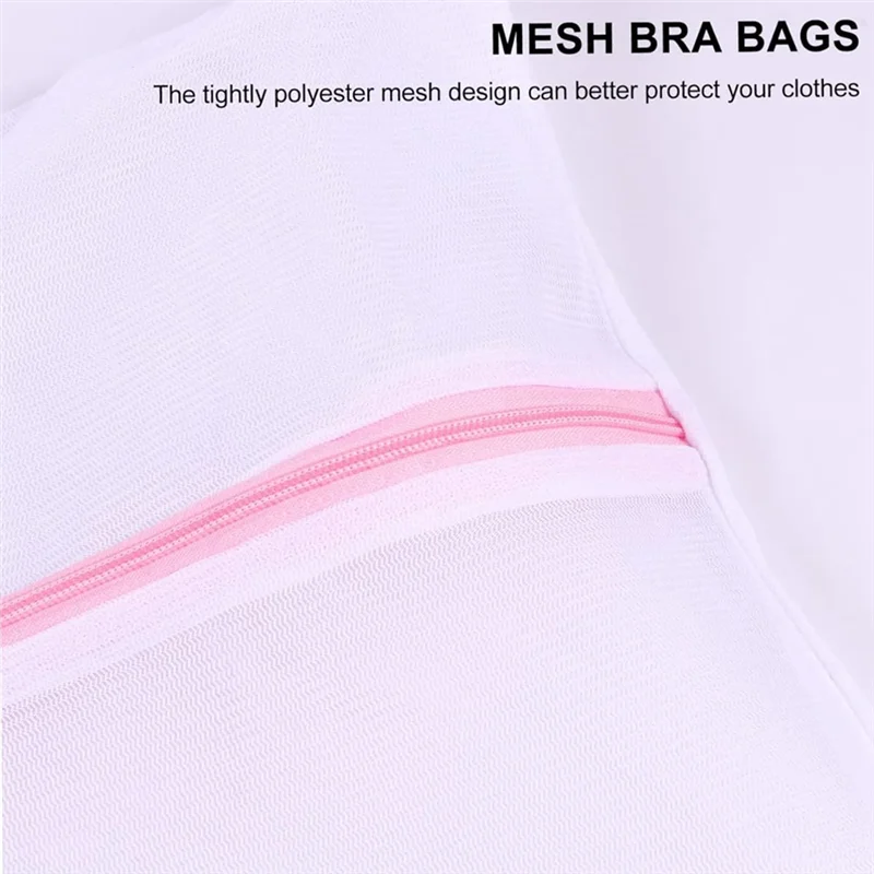 

SHGO-Protector Bags Mesh Laundry Washing Bag 4Pcs For Travel Dorm Design For Delicate Clothing