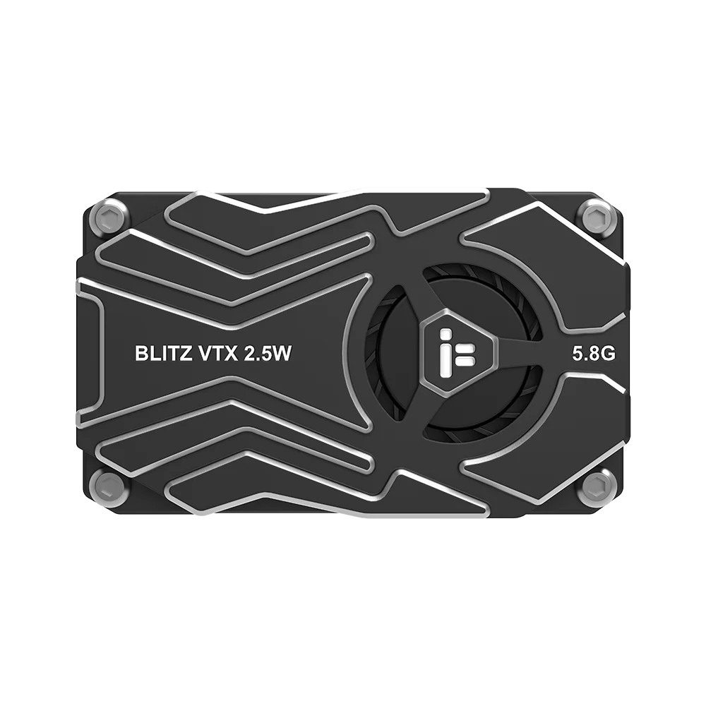 

IFlight BLITZ Whoop 5.8G 2.5W VTX 40CH Raceband Built-in Microphone CNC Shell Cooling Fan 2-8S 25.5X25.5mm for RC FPV Long Range